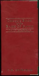 Cover of The cheque book of the bank of faith
