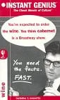 Cover of Wine (Instant Genius: The Cheat Sheets of Culture)