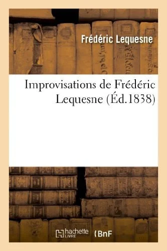 Cover of Improvisations de Frédéric Lequesne