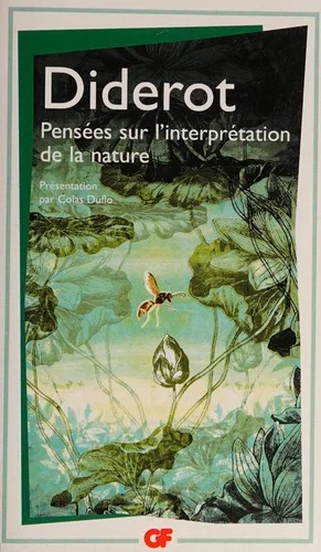 Cover of Pensées sur l'interprétation de la nature