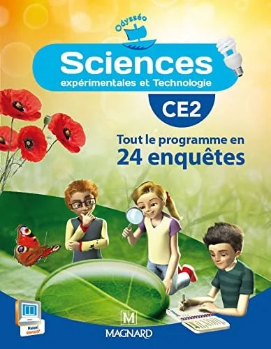 Cover of Sciences expérimentales et technologie, CE2: tout le programme en 24 enquêtes