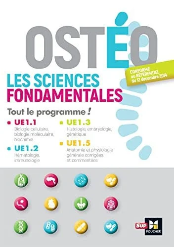 Cover of Ostéo: les sciences fondamentales