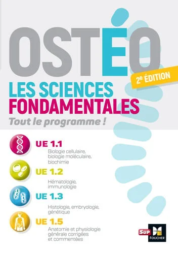 Cover of Ostéo: les sciences fondamentales