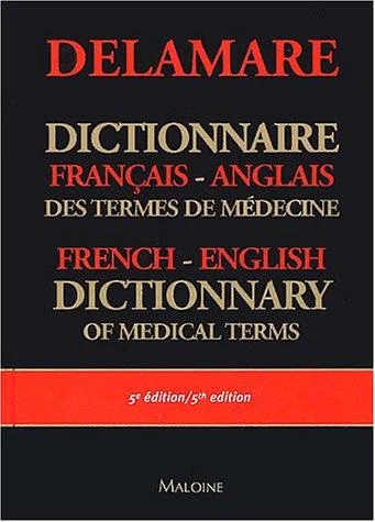 Cover of English-French dictionary of medical terms