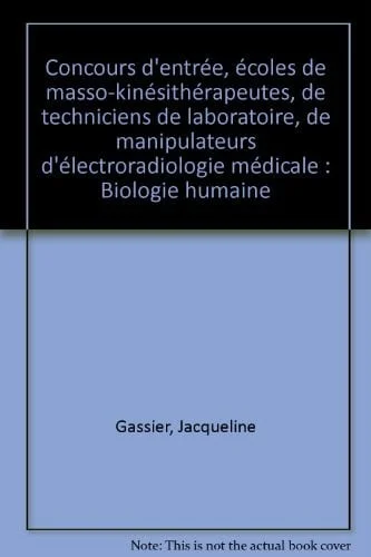 Cover of Biologie humaine