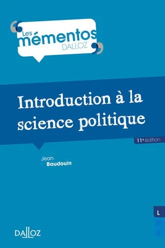 Cover of Introduction à la science politique