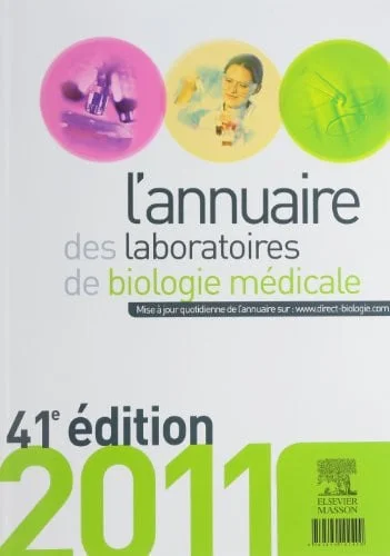 Cover of L'annuaire des laboratoires d'analyses de biologie médicale