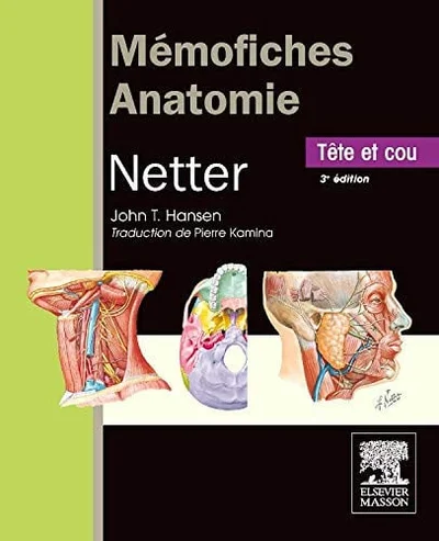 Cover of Mémofiches anatomie Netter. Tête et cou