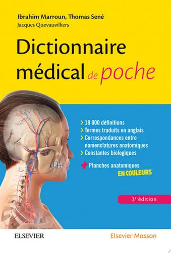 Cover of Dictionnaire médical de poche: Avec des planches anatomiques en couleurs