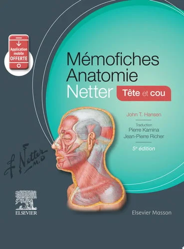 Cover of Mémofiches Anatomie Netter - Tête et Cou