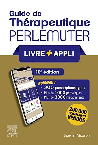 Cover of Guide de thérapeutique Perlemuter