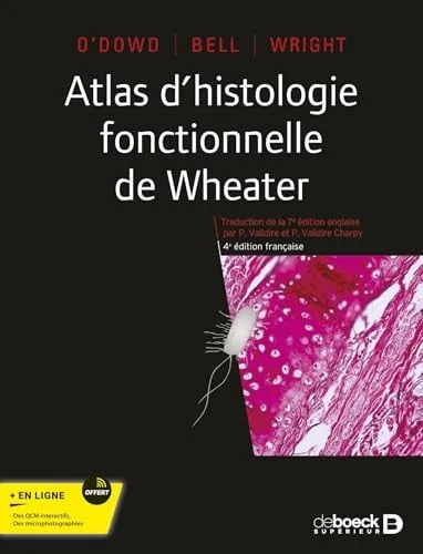 Cover of Atlas d'histologie fonctionnelle de Wheater