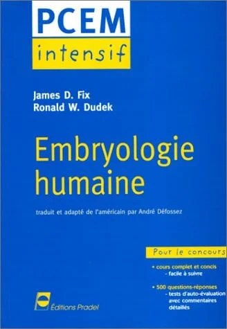 Cover of Embryologie humaine