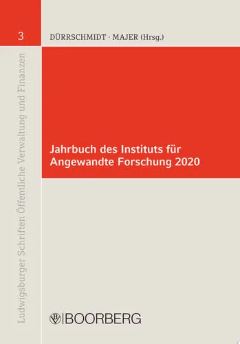 Cover of Jahrbuch des Instituts für Angewandte Forschung 2020
