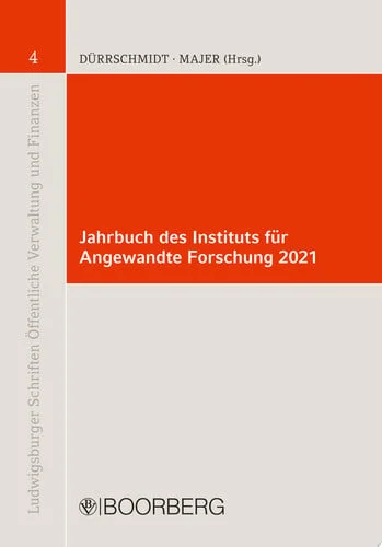 Cover of Jahrbuch des Instituts für Angewandte Forschung 2021
