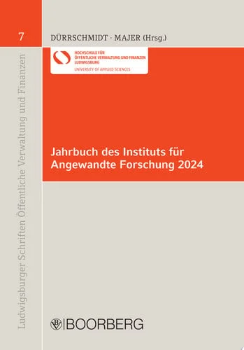 Cover of Jahrbuch des Instituts für Angewandte Forschung 2024