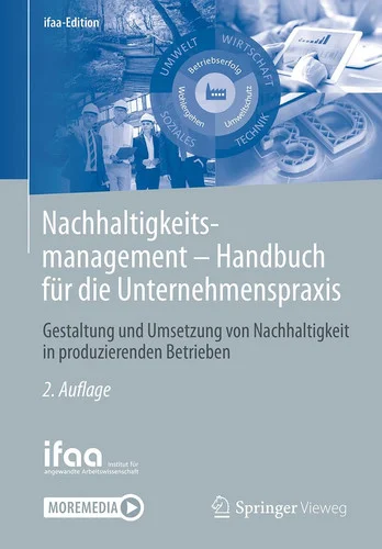 Cover of Nachhaltigkeitsmanagement - Handbuch Für Die Unternehmenspraxis