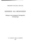 Cover of Kindsein als Menschsein