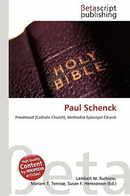 Cover of Paul Schenck