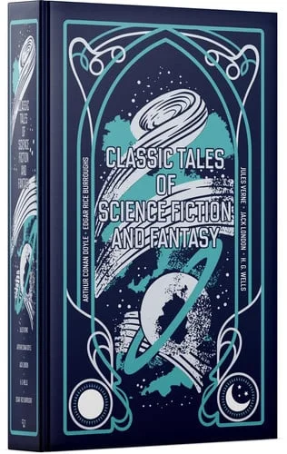 Cover of Classic Tales of Science Fiction And Fantasy (Leather-bound)