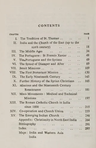 Cover of An introduction to Indian church history