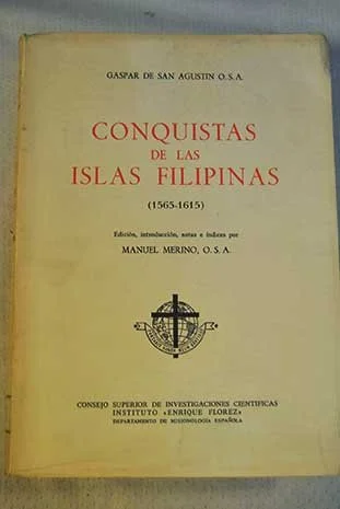 Cover of Conquistas de las Islas Filipinas, 1565-1615