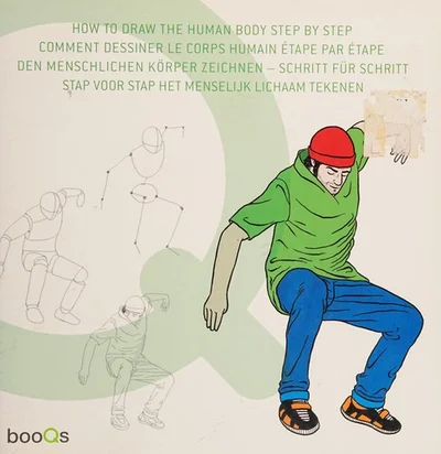 Cover of How to draw the human body step by step