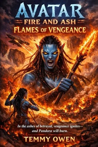 Cover of AVATAR: FIRE AND ASH FLAMES OF VENGEANCE: In the ashes of betrayal, vengeance ignites—and Pandora will burn.