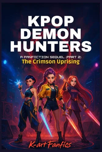 Cover of KPOP DEMON HUNTERS: The Crimson Uprising: A Fanfiction Sequel (Part 2)