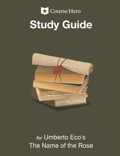 Cover of Study Guide for Umberto Eco's The Name of the Rose