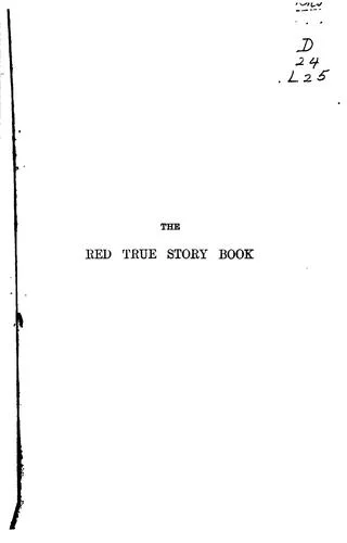 Cover of The red true story book
