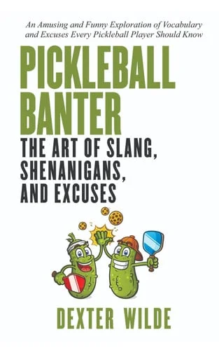 Cover of Pickleball Banter: The Art of Slang, Shenanigans, and Excuses: An Amusing and Funny Exploration of Vocabulary and Excuses Every Pickleball Player Should Know
