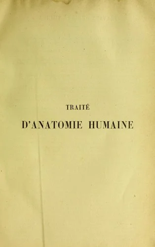 Cover of Trait©♭ d'anatomie humaine