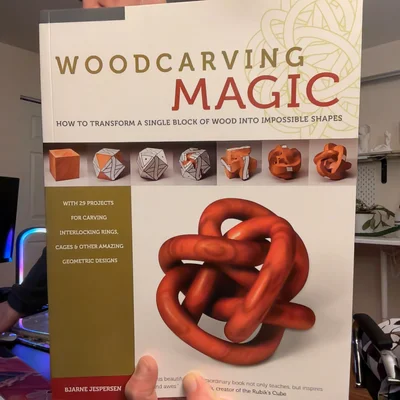 Cover of Woodcarving magic