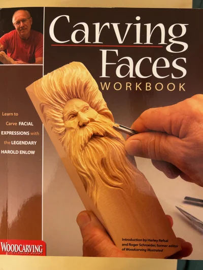 Cover of Carving faces workbook