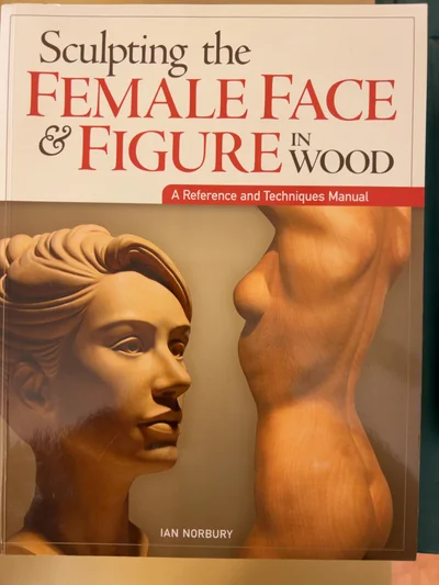 Cover of Sculpting the female face & figure in wood